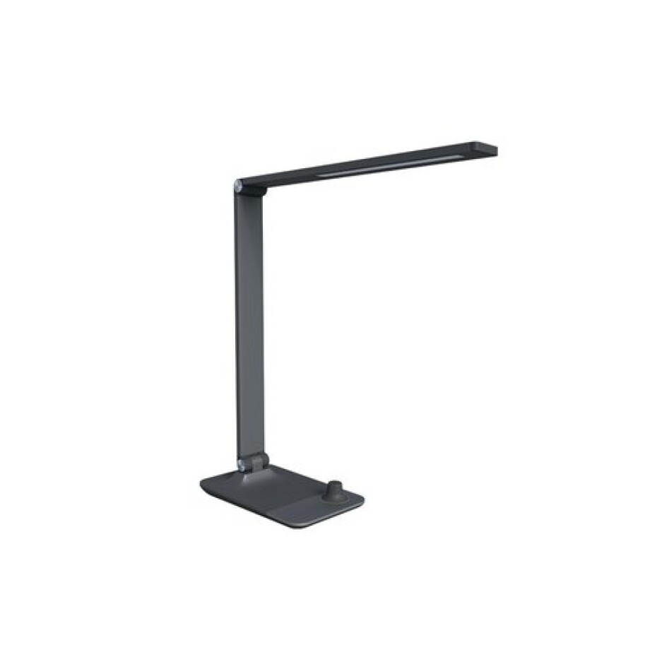 Panlux PN15300021 Stolní LED lampička s bezdrátovou nabíječkou Master, šedá - main (0)