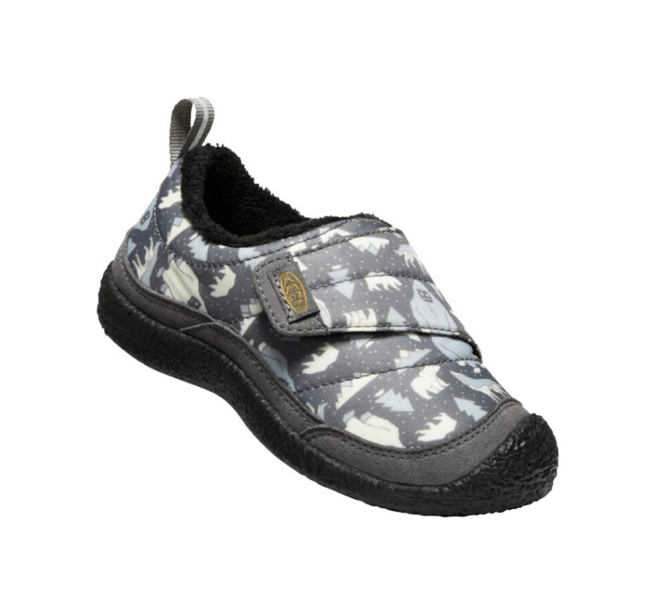 Dětská outdoorová obuv Keen Howser Low Wrap Steel Grey/Star White  US 11 (Kid) - main (1)