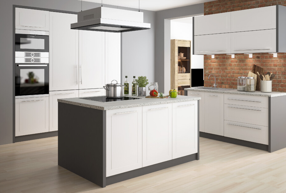 ArtExt Kuchyňská skříňka vysoká, D14 / RU / 2M 284 Quantum Barva korpusu: Grey - main (10)