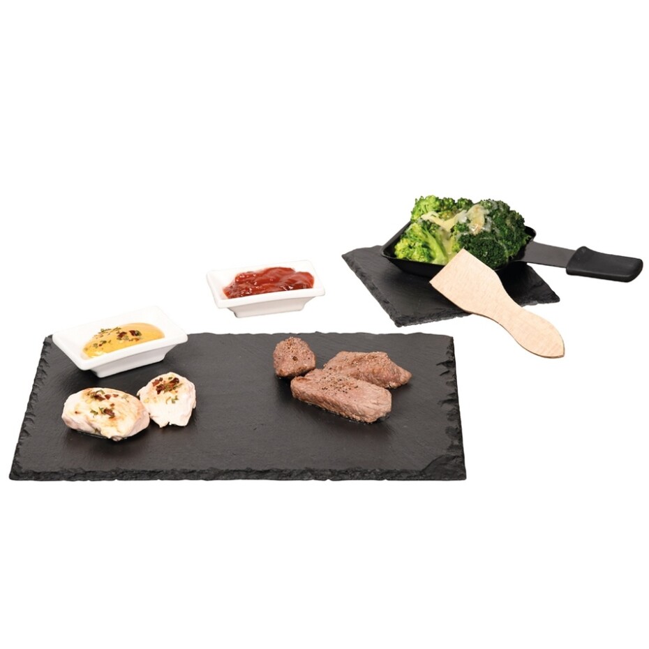 Kesper 38141 Sada na raclette z břidlice 10 ks - main (0)
