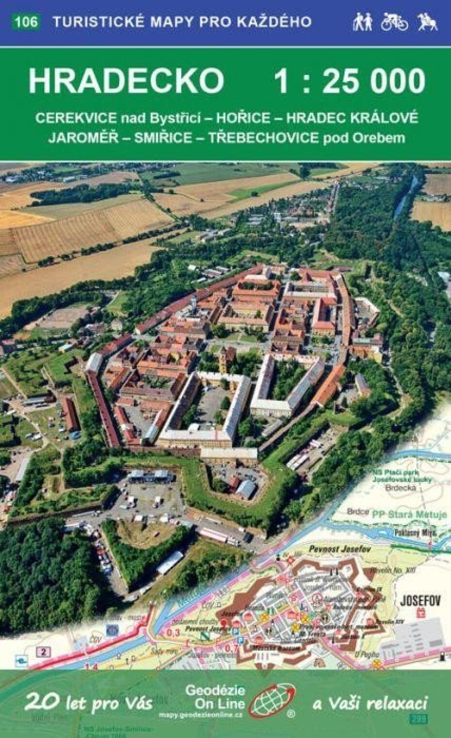 Hradecko 1:25 000 / 106 Turistické mapy pro každého - main (0)
