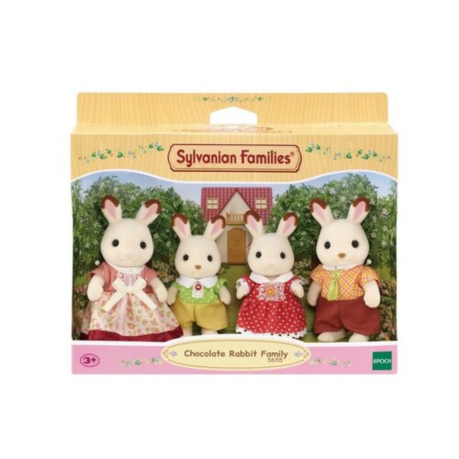 Sylvanian Families Rodina "chocolate" králíků, nová - main (5)