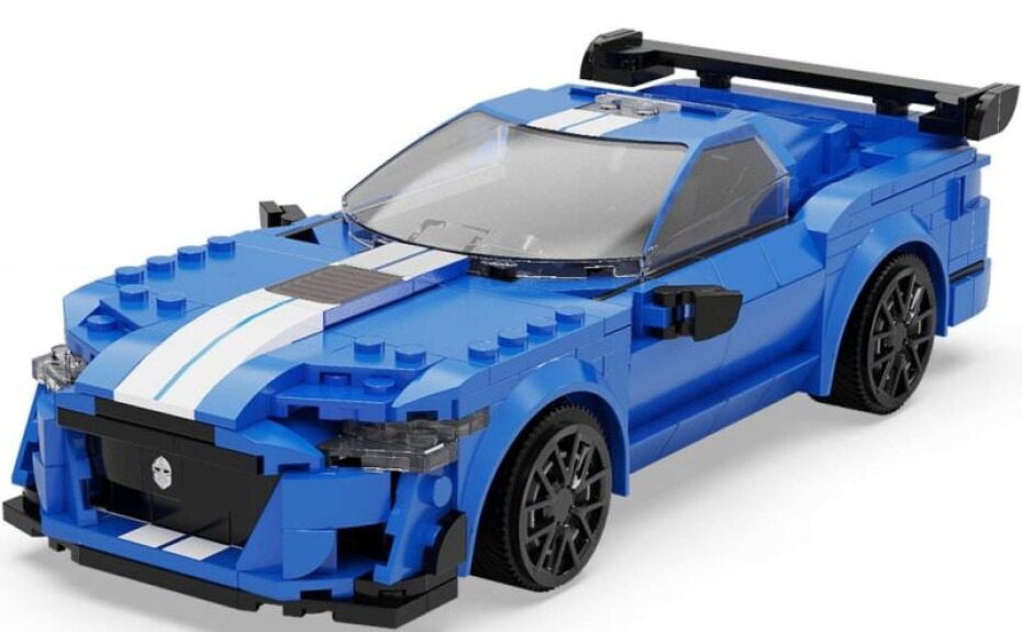 IQ models Programovatelná RC stavebnice sporťáku BLUE KNIGHT - 325 dílků - main (0)