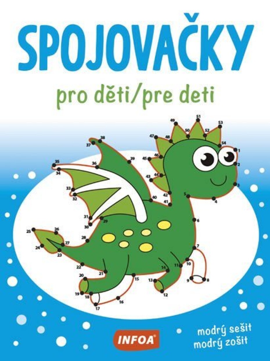Spojovačky pro děti/pre deti - modrý sešit - main (0)