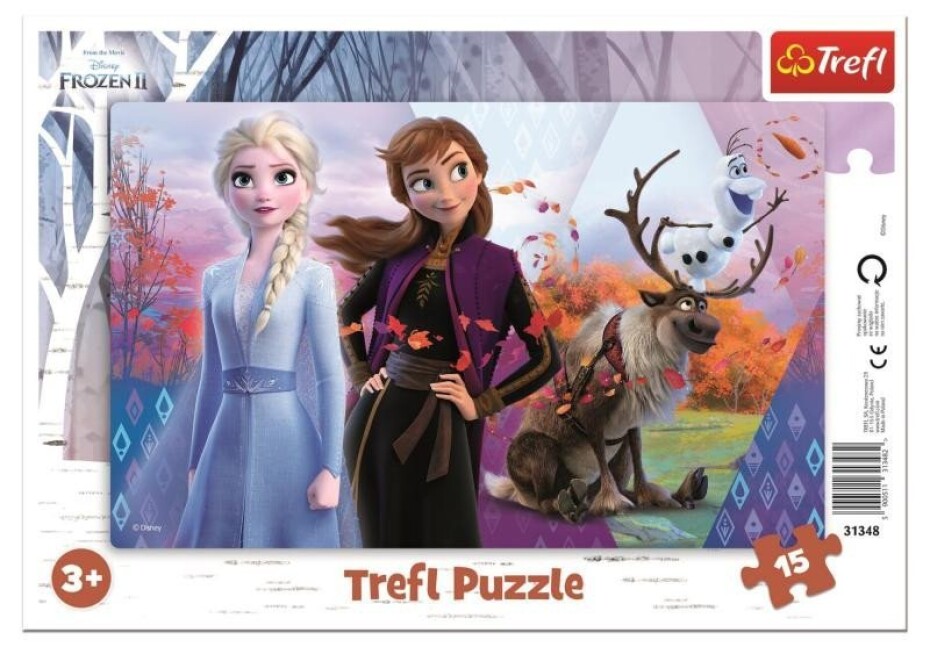 Trefl Puzzle Frozen 2 - Magický svět Anny a Elsy / 15 dílků - main (0)