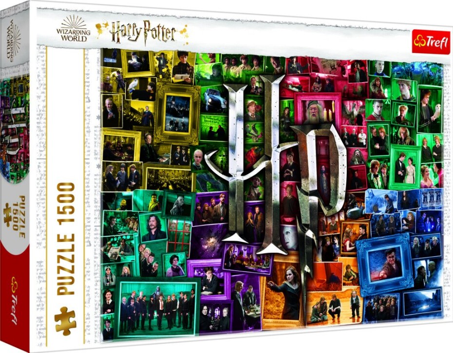 Trefl Puzzle Harry Potter - Svět Harryho Pottera/1500 dílků - Trigano - main (0)