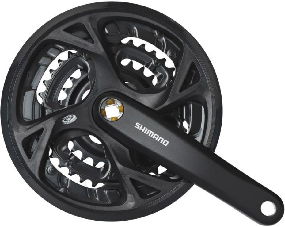 Shimano FCM371 48/36/26 175mm černé S Krytem kliky - main (0)