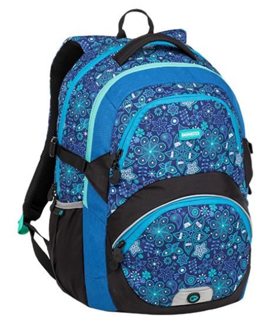 Bagmaster Školní batoh THEORY 9 C BLUE/BLACK - main (0)