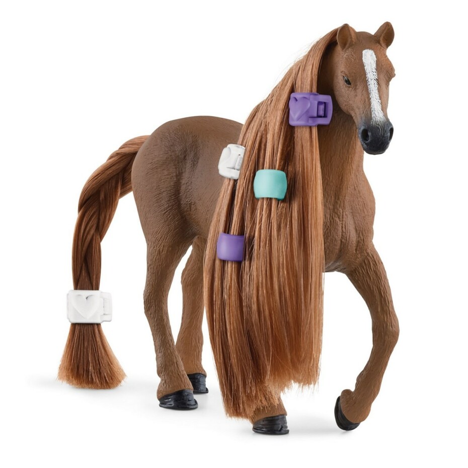 Schleich 42582 Klisna anglického plnokrevníka s česací hřívou - main (1)