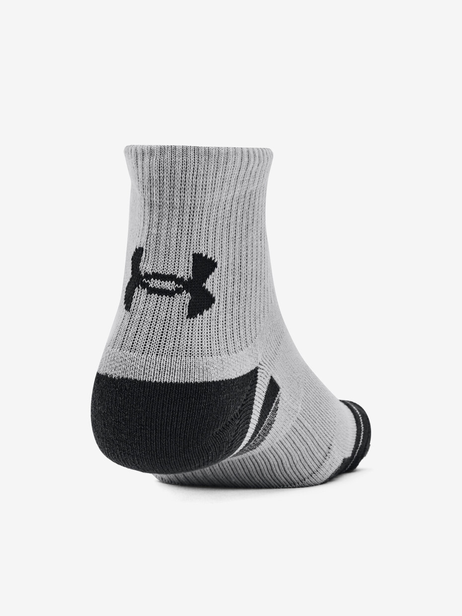 Ponožky Under Armour  Performance Tech 3pk Qtr-GRY  L - main (1)