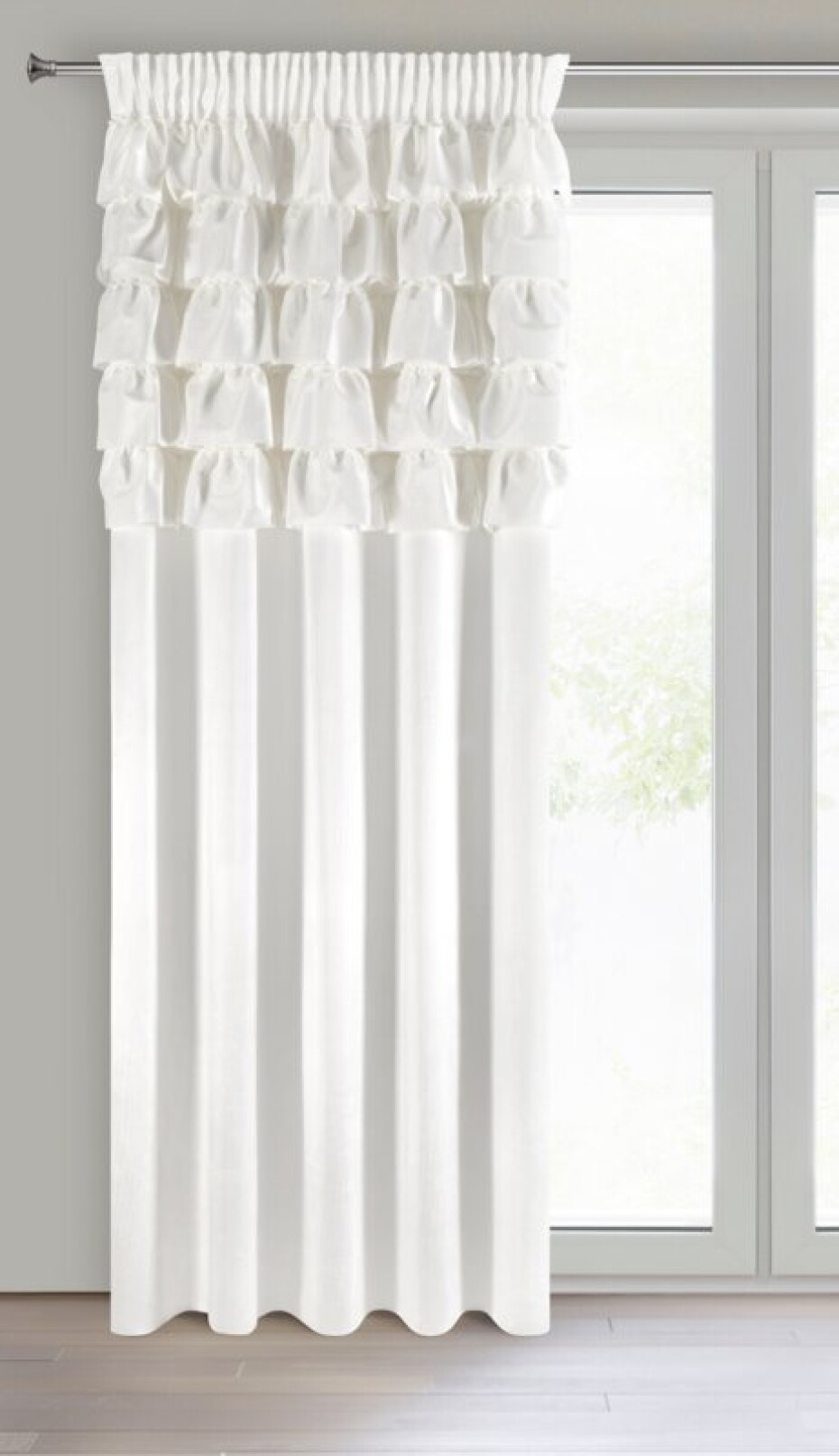 ArtFir Závěs AURA P | bílá 140 x 250 cm - main (1)