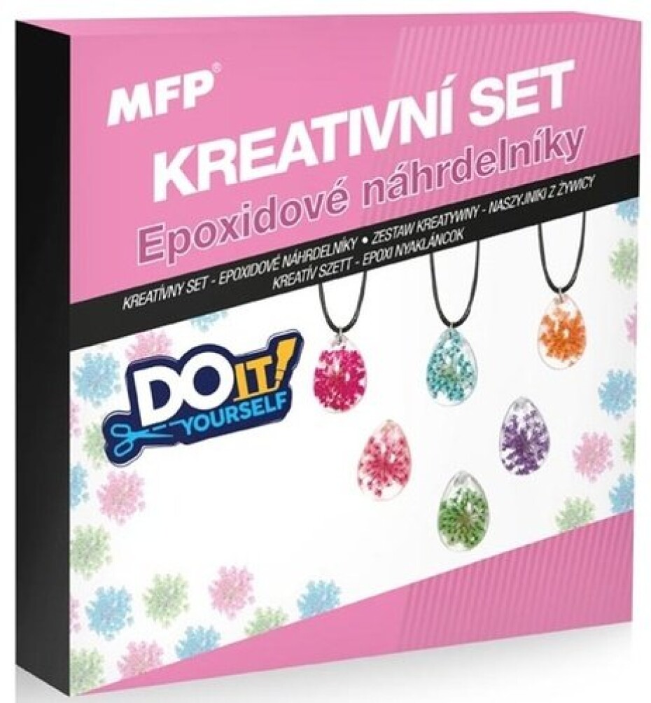 Kreativní set Epoxidové náhrdelníky kapky - main (0)