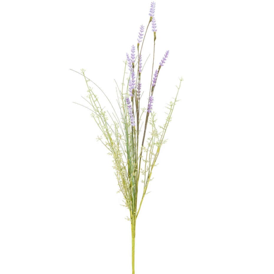 Umělé luční květy levandule 56 cm, fialová - main (0)