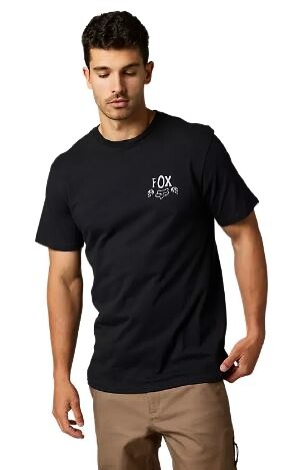 Fox No Contest Ss Prem Tee Black - main (2)