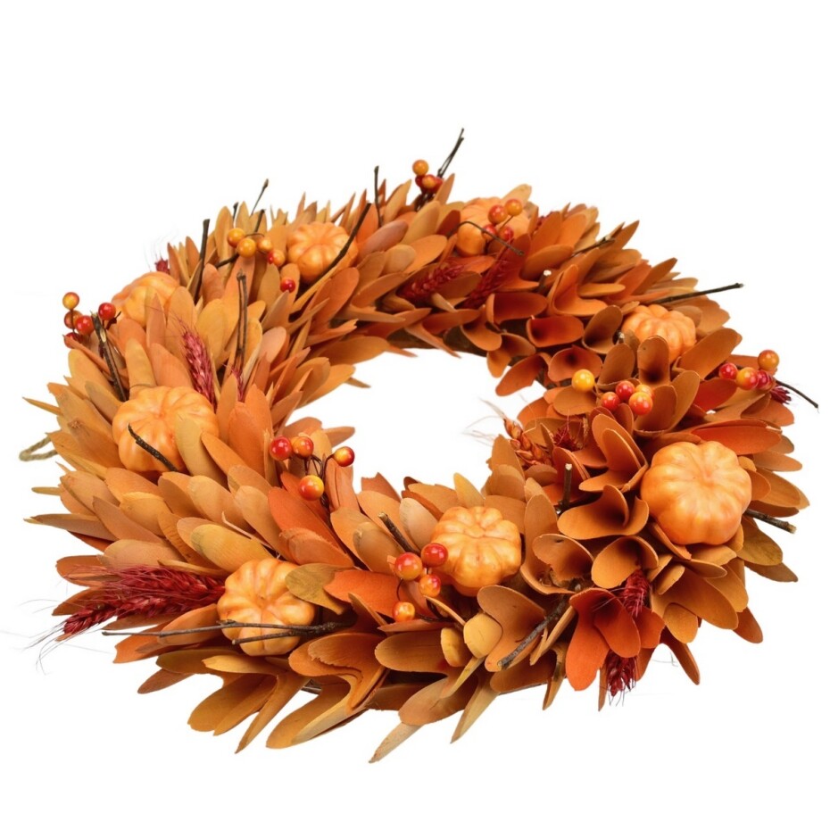 Podzimní věnec s dýněmi Mincio, 35 cm - main (3)