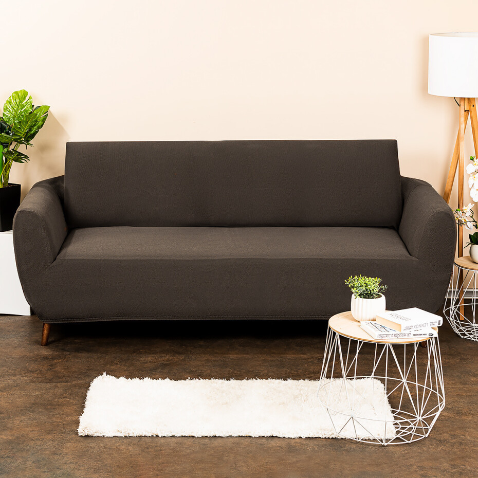 4Home Multielastický potah na sedací soupravu Comfort hnědá, 180 - 220 cm - main (0)