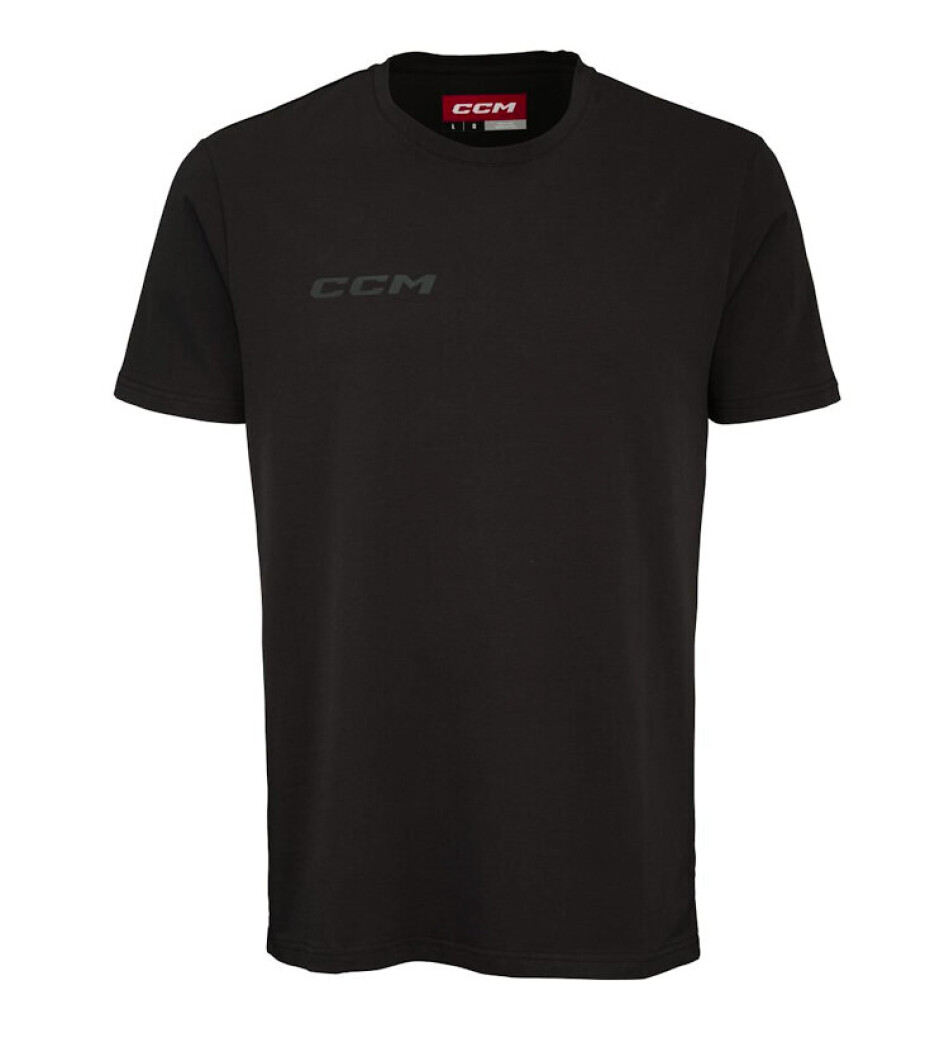 Pánské tričko CCM Core SS Tee Black L - main (0)