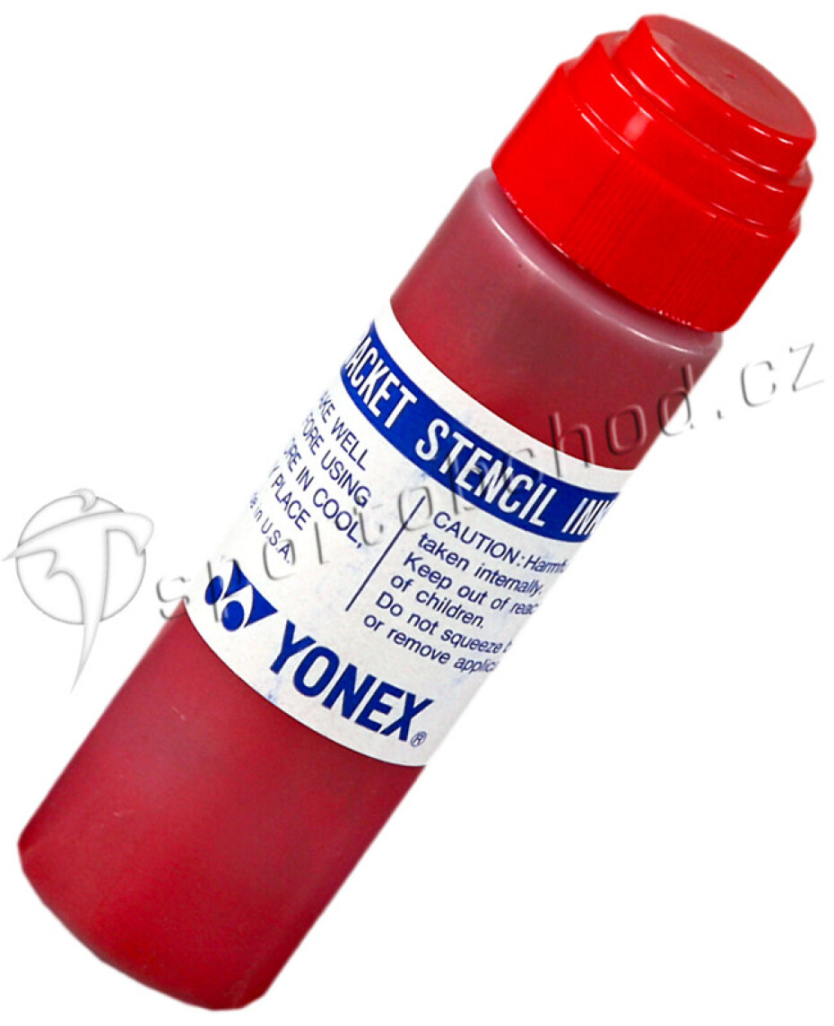 Inkoustový popisovač na struny Yonex  Stencil Ink Red - main (0)