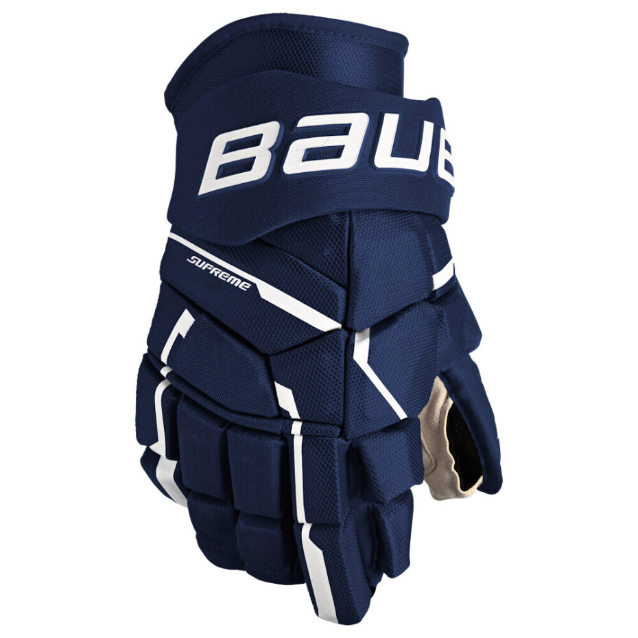 Hokejové rukavice Bauer Supreme M5PRO Navy Intermediate 12 palců - main (0)
