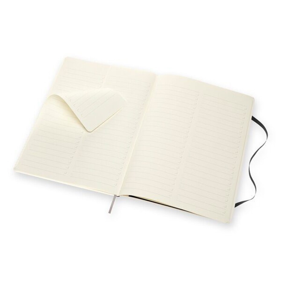 Zápisník Moleskine Professional ČERNÝ - měkké desky - A4, linkovaný 1331/1121201 - main (5)