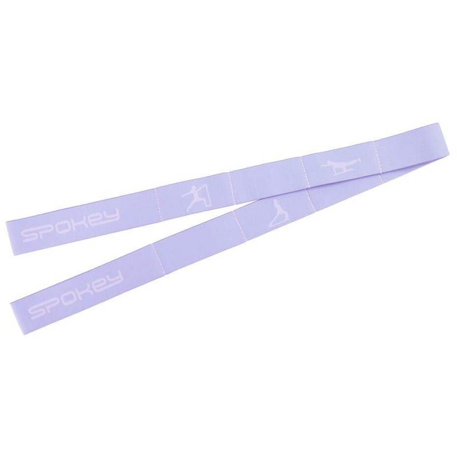 Spokey YOGA TAPE Pás na cvičení jógy, fialový - main (0)
