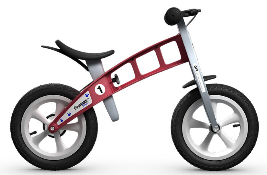 Dětské odrážedlo FirstBike  Street Red - main (1)