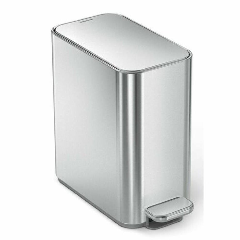 Simplehuman Úzký pedálový koš 5 l, nerezová ocel - main (0)
