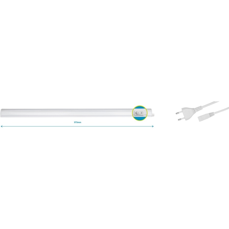 Retlux RLL 506 Lineární LED svítidlo s trubicí T5 studená bílá, 57,3 cm - main (3)
