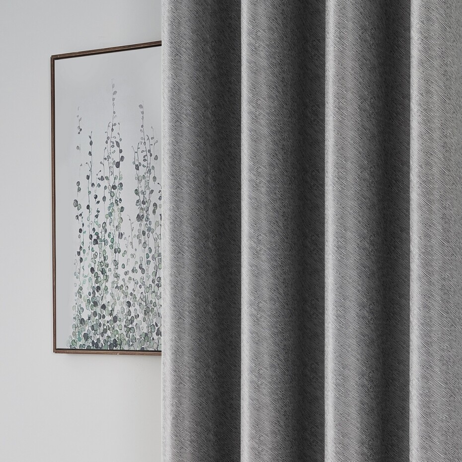 4Home Zatemňovací závěs Stripe šedá, 150 x 250 cm - main (5)
