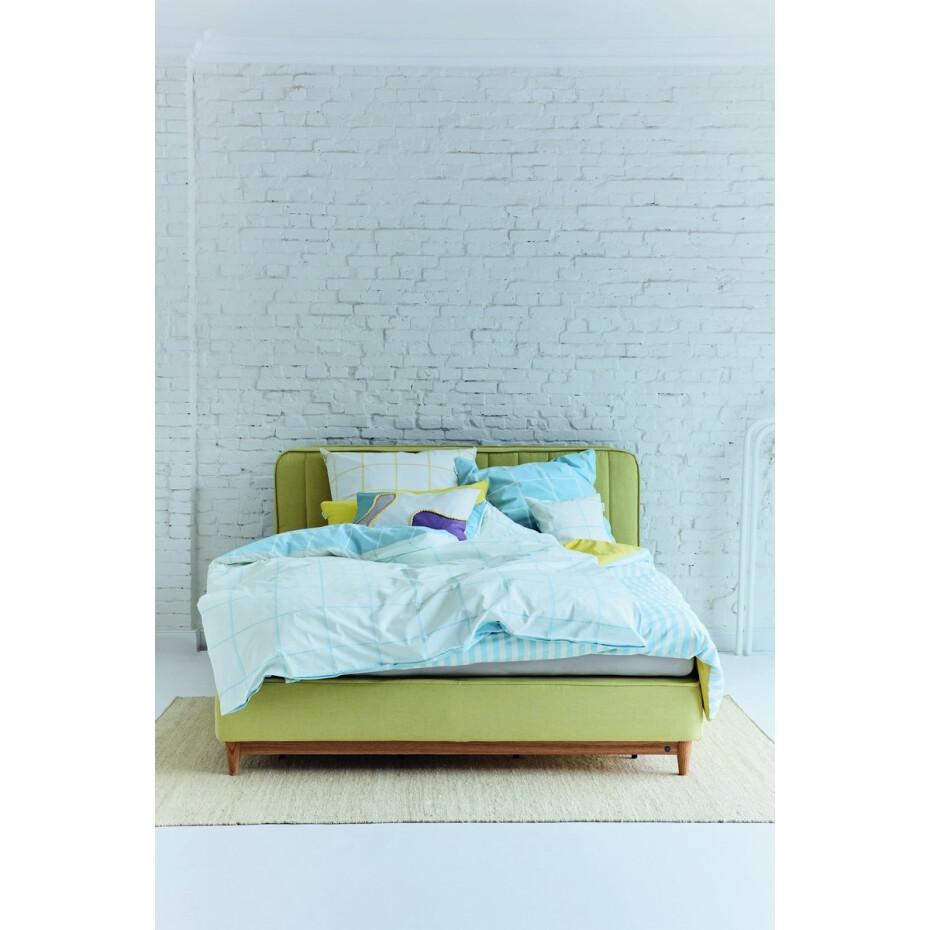 Tom Tailor Bavlněné povlečení Crisp White & Sky Blue, 135 x 200 cm, 80 x 80 cm - main (2)