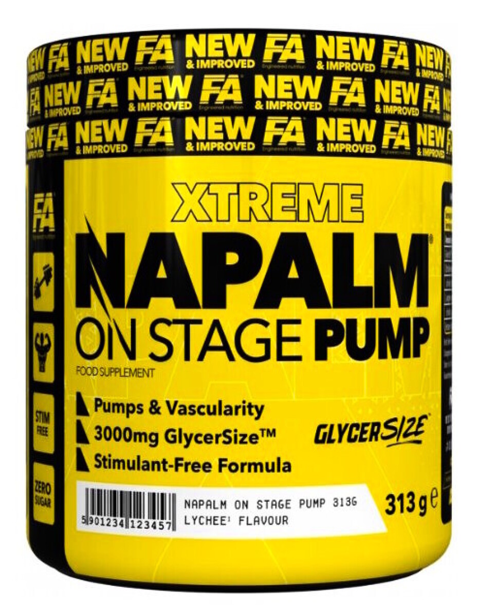 Fitness Authority Napalm On Stage Pump 313 g  liči - main (0)