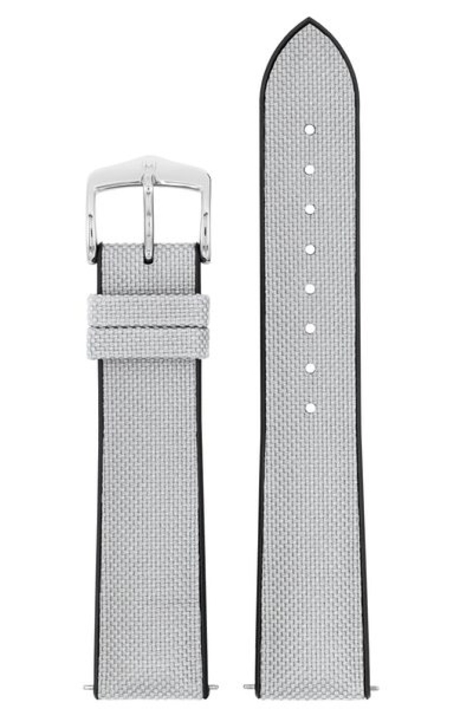 Řemínek Hirsch Arne - šedý - 18 mm - M – Střední délka - 16 mm - Stříbrná - main (1)