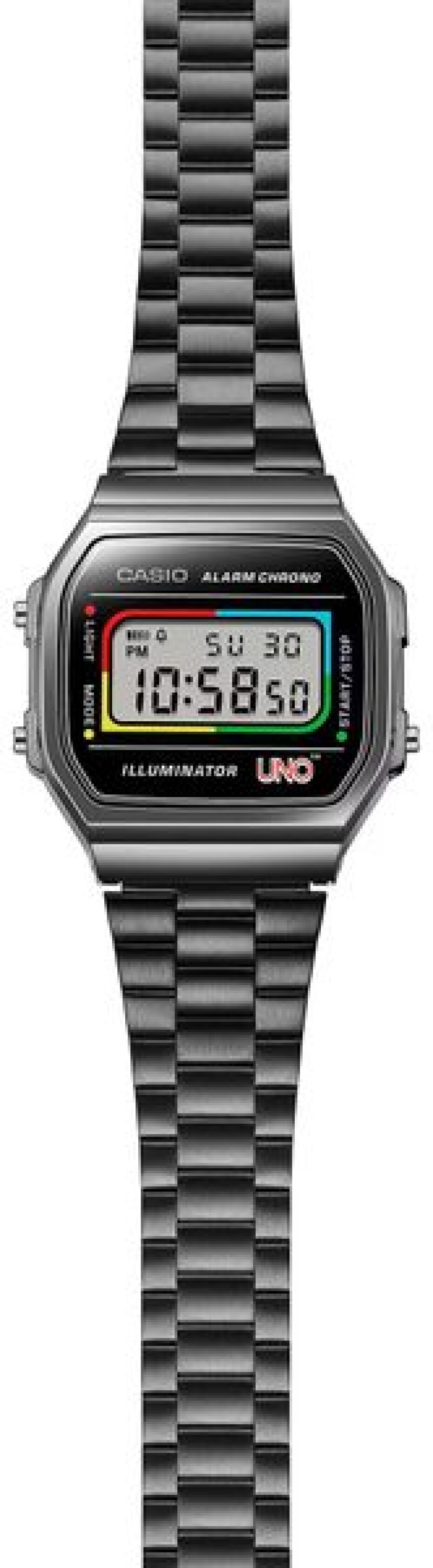 Casio Collection Vintage A168WEUC-1AER UNO™ Collaboration - main (2)