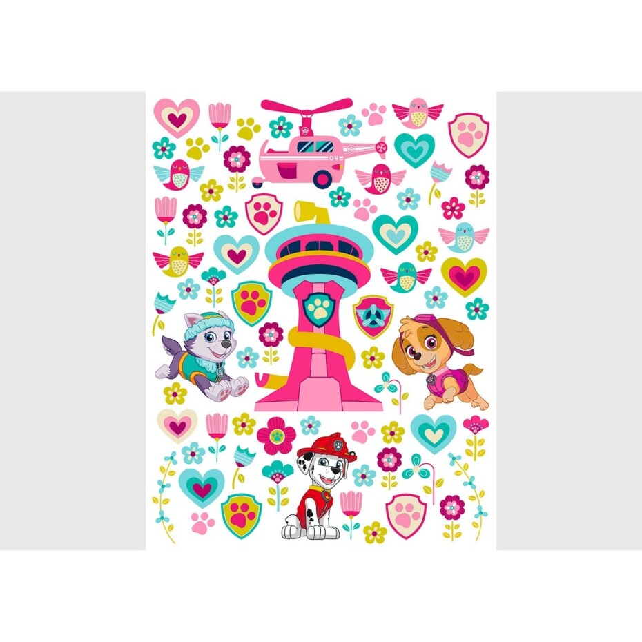 Samolepící dekorace Paw Patrol Be Happy, 65 x 85 cm - main (0)