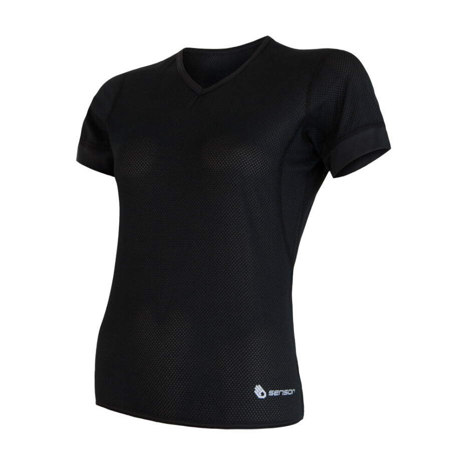 Sensor coolmax FRESH AIR triko kr.ruk. V-neck černá - main (0)