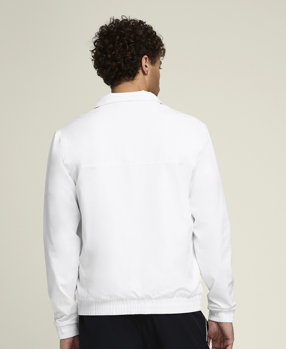 Pánská bunda Wilson  M Team Woven Jacket Colorblock Bright White M - main (6)