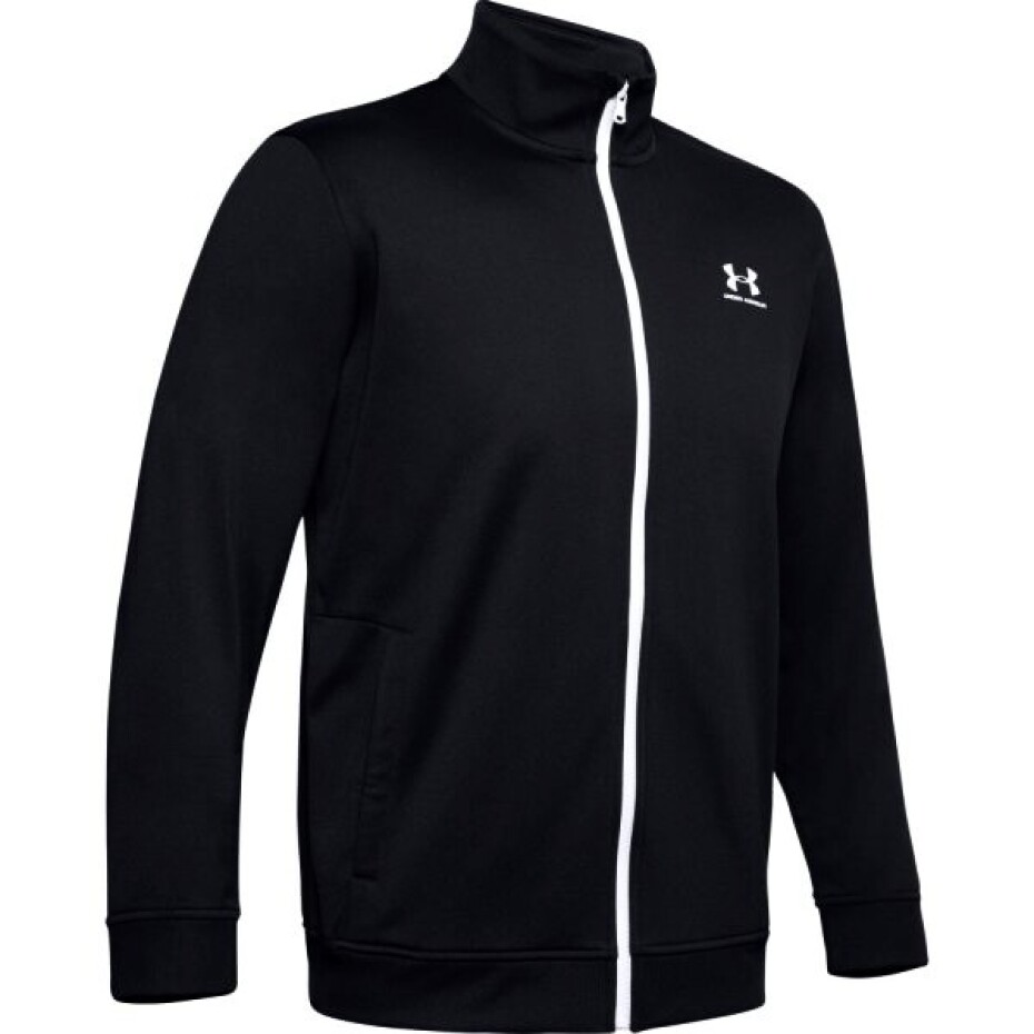 Pánská bunda Under Armour  SPORTSTYLE TRICOT JACKET black M - main (0)