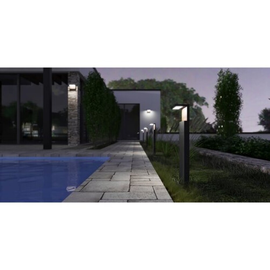 Panlux PN42300007 Zahradní LED svítidlo Natura antracit, 12 W - main (1)