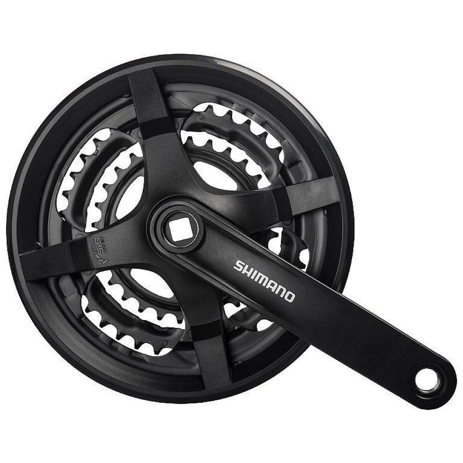 Shimano Tourney FC-TY301 48/38/28 175mm černé kliky - main (0)