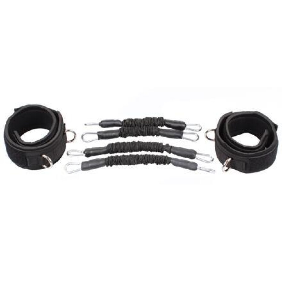 Merco Leg Trainer Set odporové gumy sada černá - main (0)
