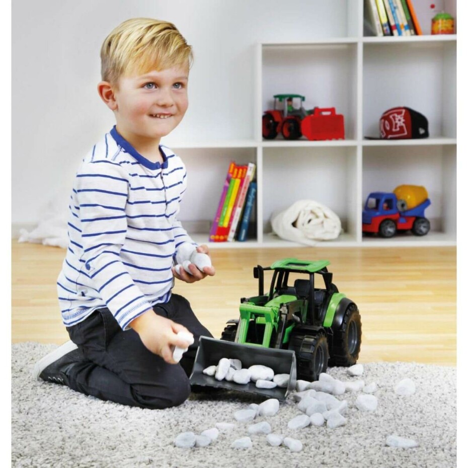 Lena Traktor se lžící Worxx plast 45cm 1:15 v krabici DeutzFahr Agrotron 7250 04613 - main (1)