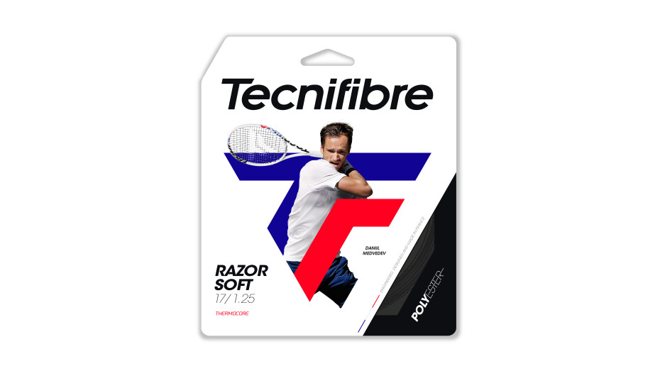 Tenisový výplet Tecnifibre  Razor Soft Carbon 12 m  1,25 mm - main (0)