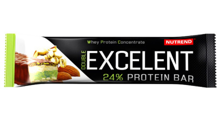 Nutrend Excelent Protein Bar Double 40 g mandle+pistácie - main (2)