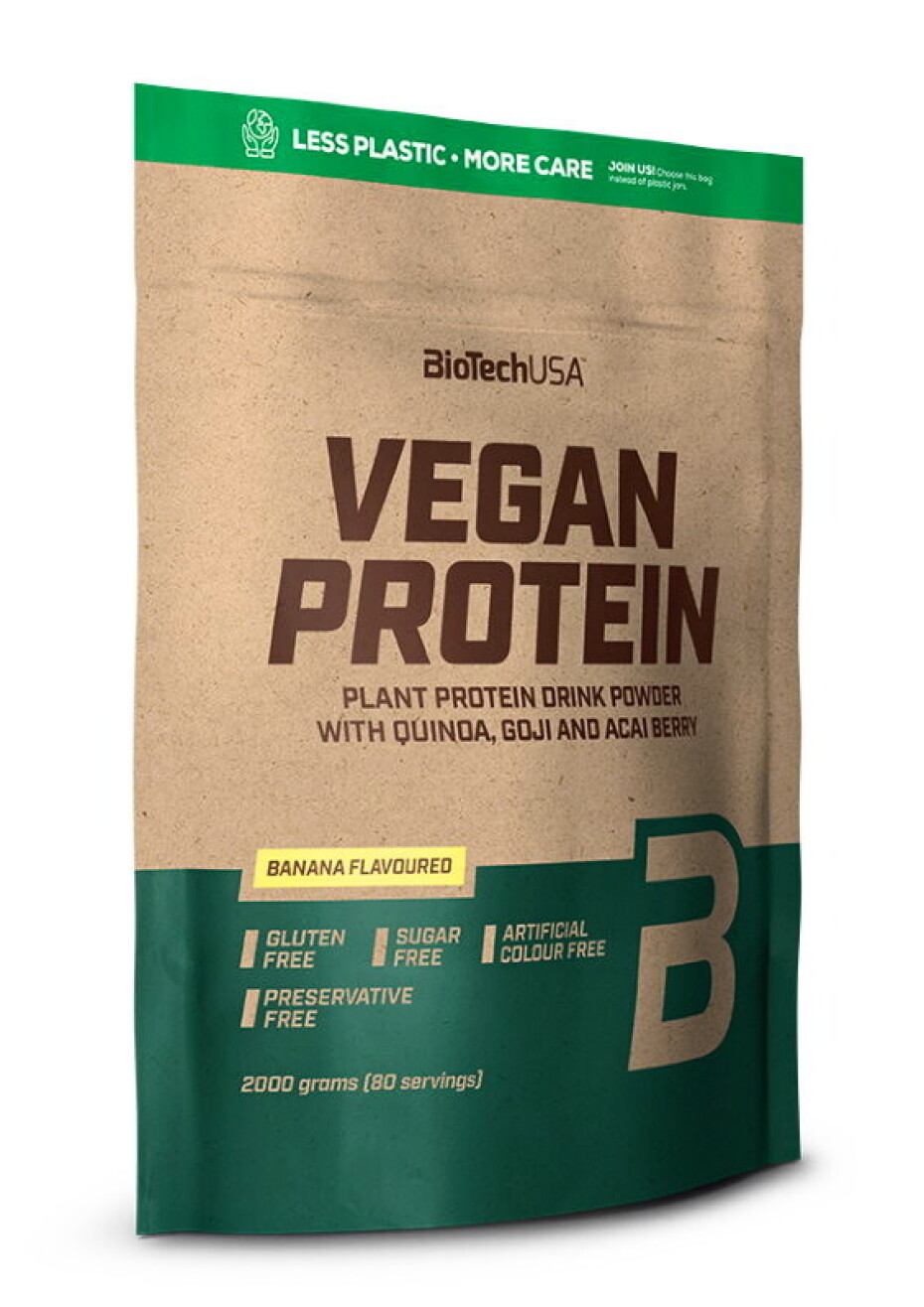 BioTech USA Vegan Protein 2000 g lesní ovoce - main (0)