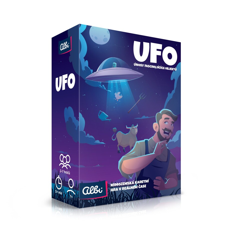 Albi UFO: Únosy fascinujících objektů - karetní hra - Albi - main (0)