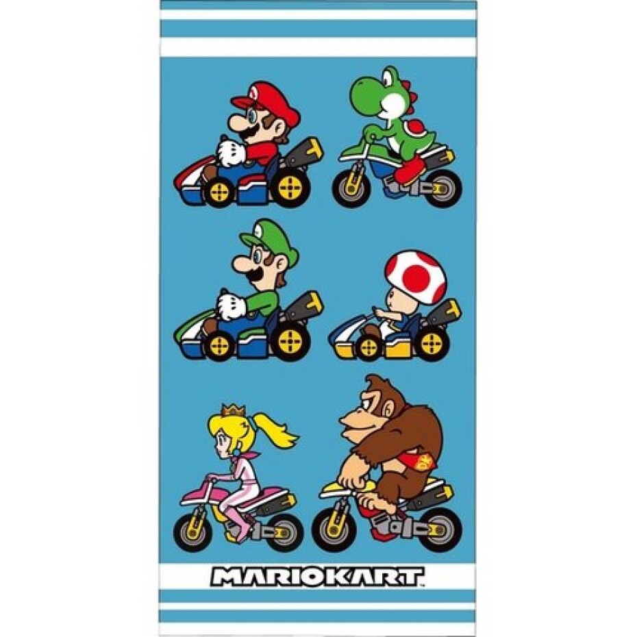 Dětská osuška Super Mario Kart, 70 x 140 cm - main (0)