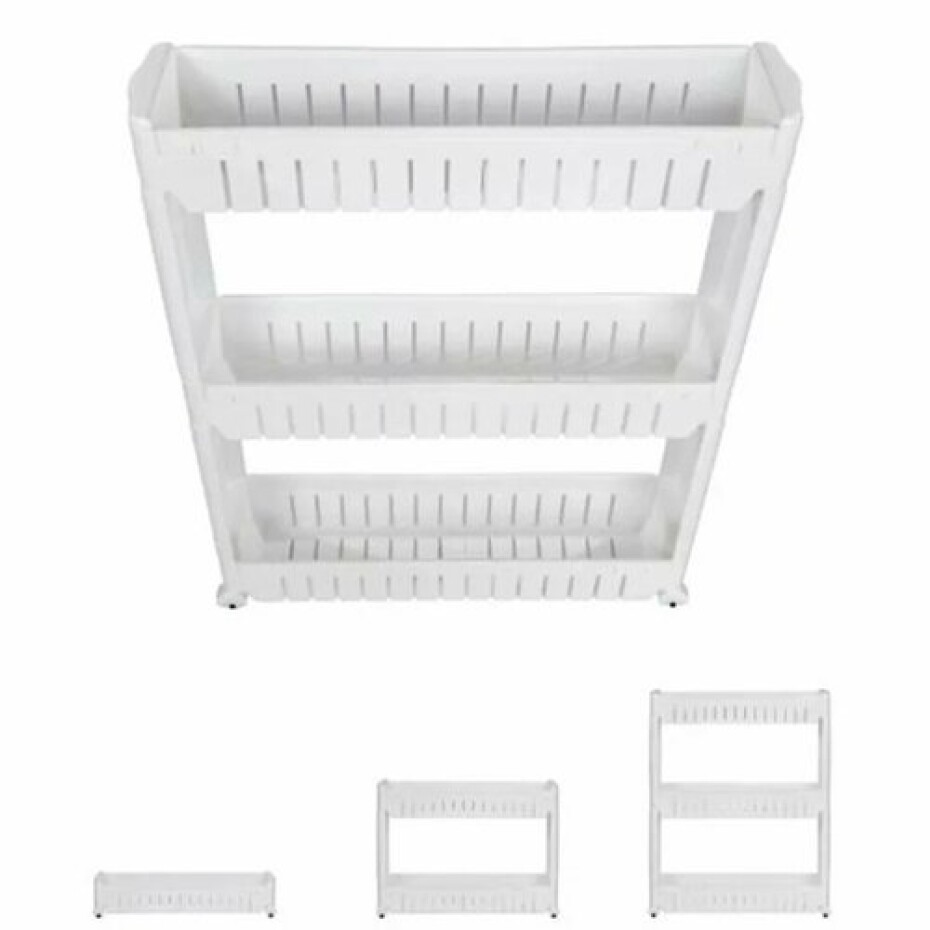 4Home Úzký odkládací regál na kolečkách Slim Jim - main (1)