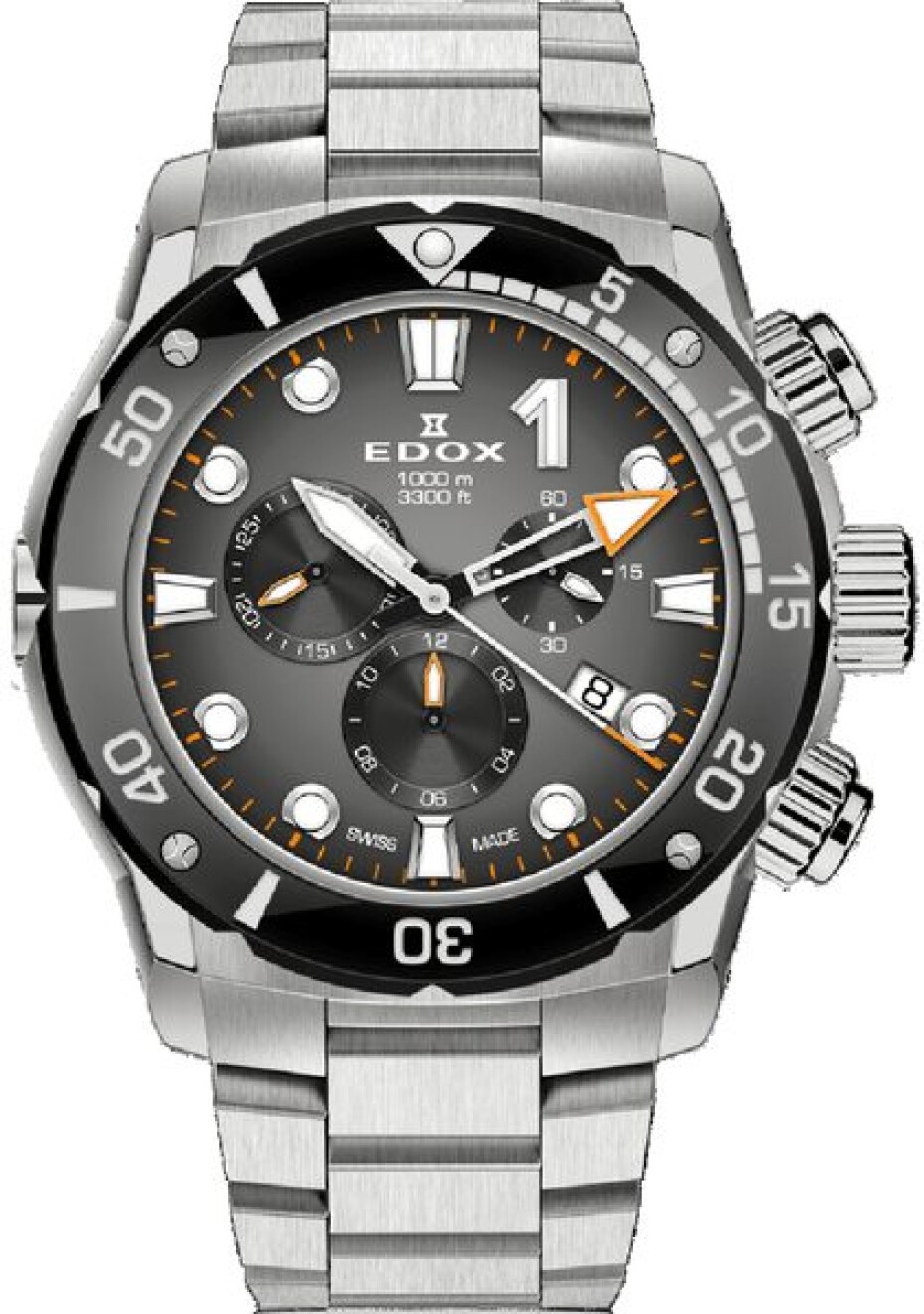 EDOX CO-1 Quartz Chronograph 10242-TINM-GIDNO - main (0)