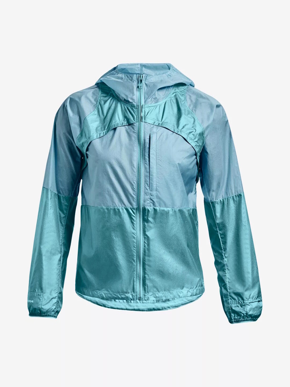 Dámská bunda Under Armour  Impasse Trail Storm Jkt-BLU L - main (0)