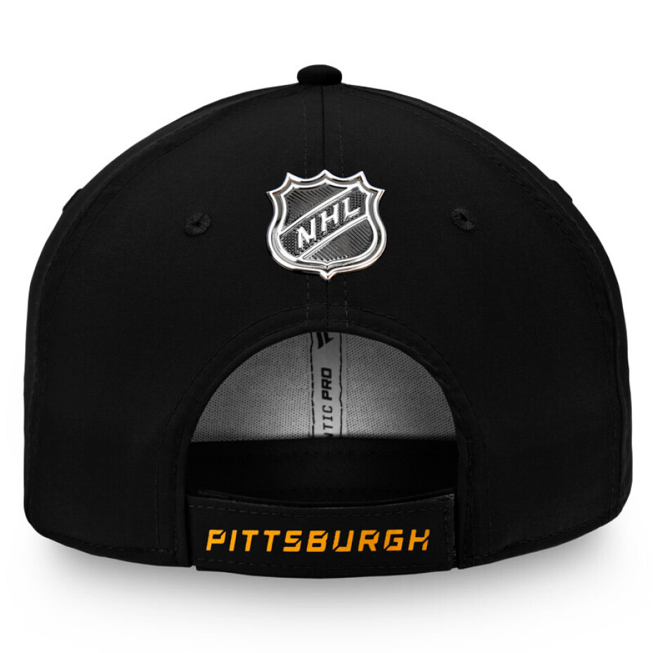 Kšiltovka Fanatics  Authentic Pro Rinkside Structured Adjustable NHL Pitsburgh Penguins - main (1)